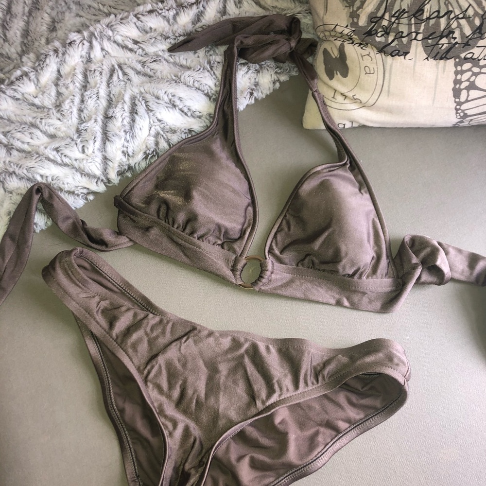 Tan bikini set